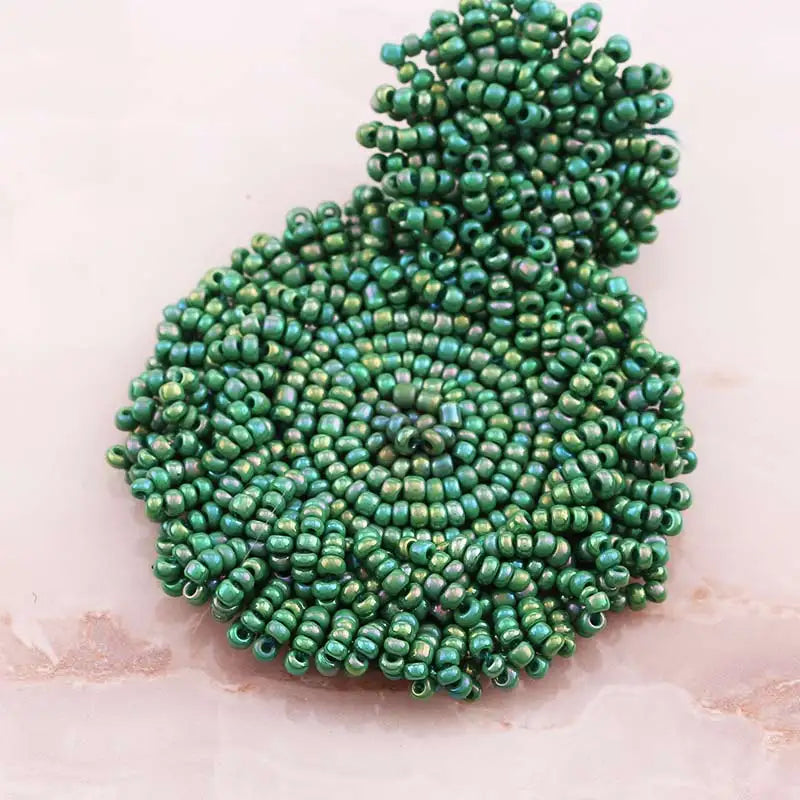 Mae K Handcrafted Oorbellen Round Beads Drop Earrings