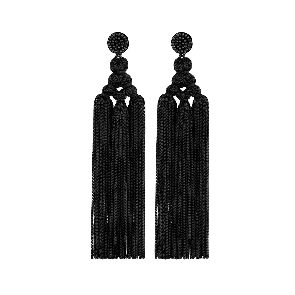 Mary Ann Handmade Tassel Earrings for Women